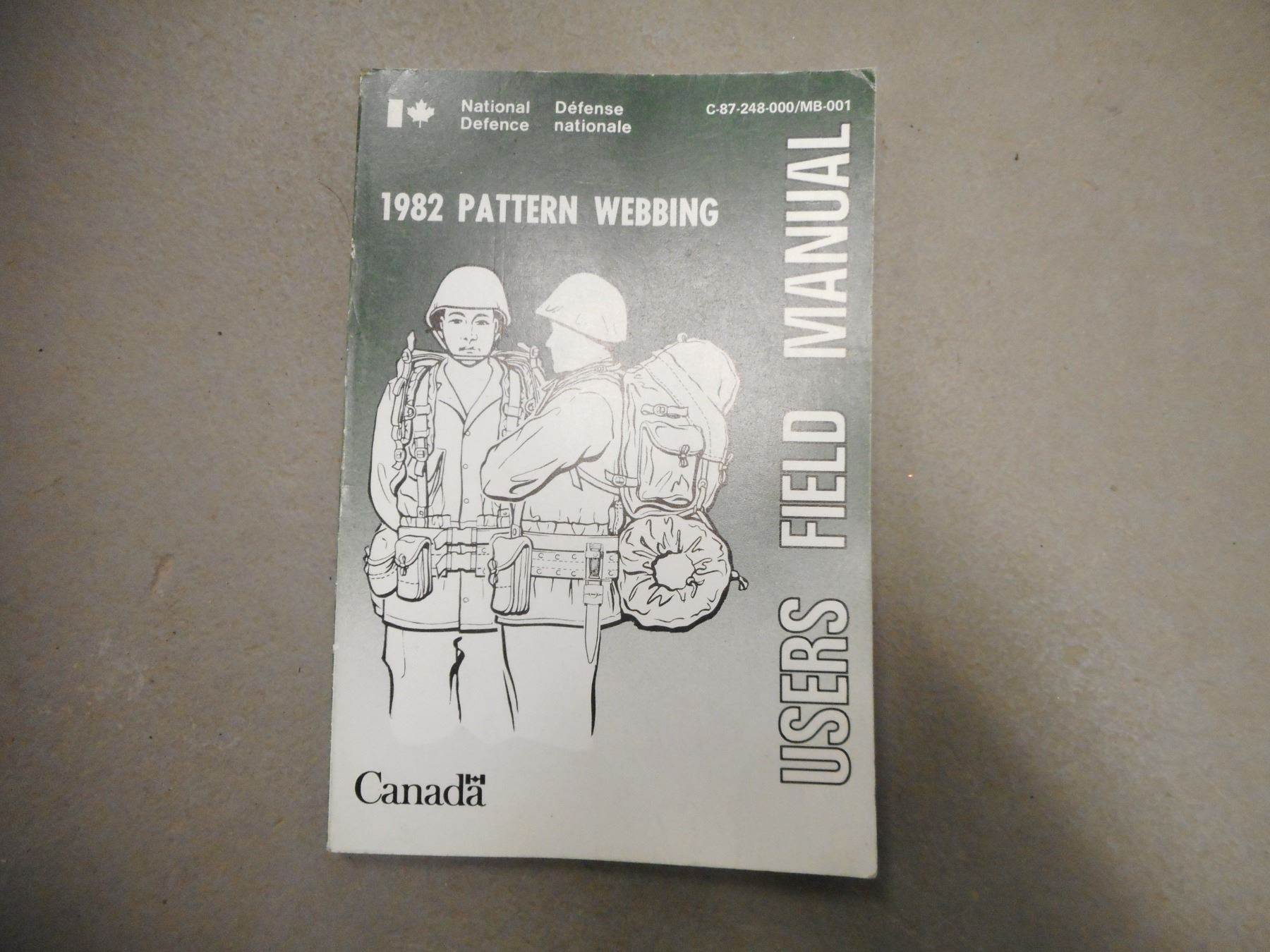 Canadian1982 Pattern Webbing CANADIAN MILITARY 82 PATTERN WEBBING