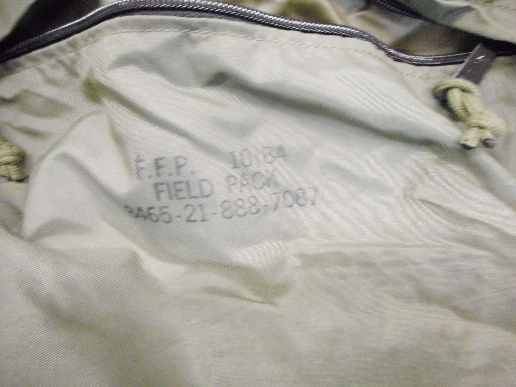 CANADIAN MILITARY 82 PATTERN RUCKSACK - Switzer's Auction & Appraisal ...