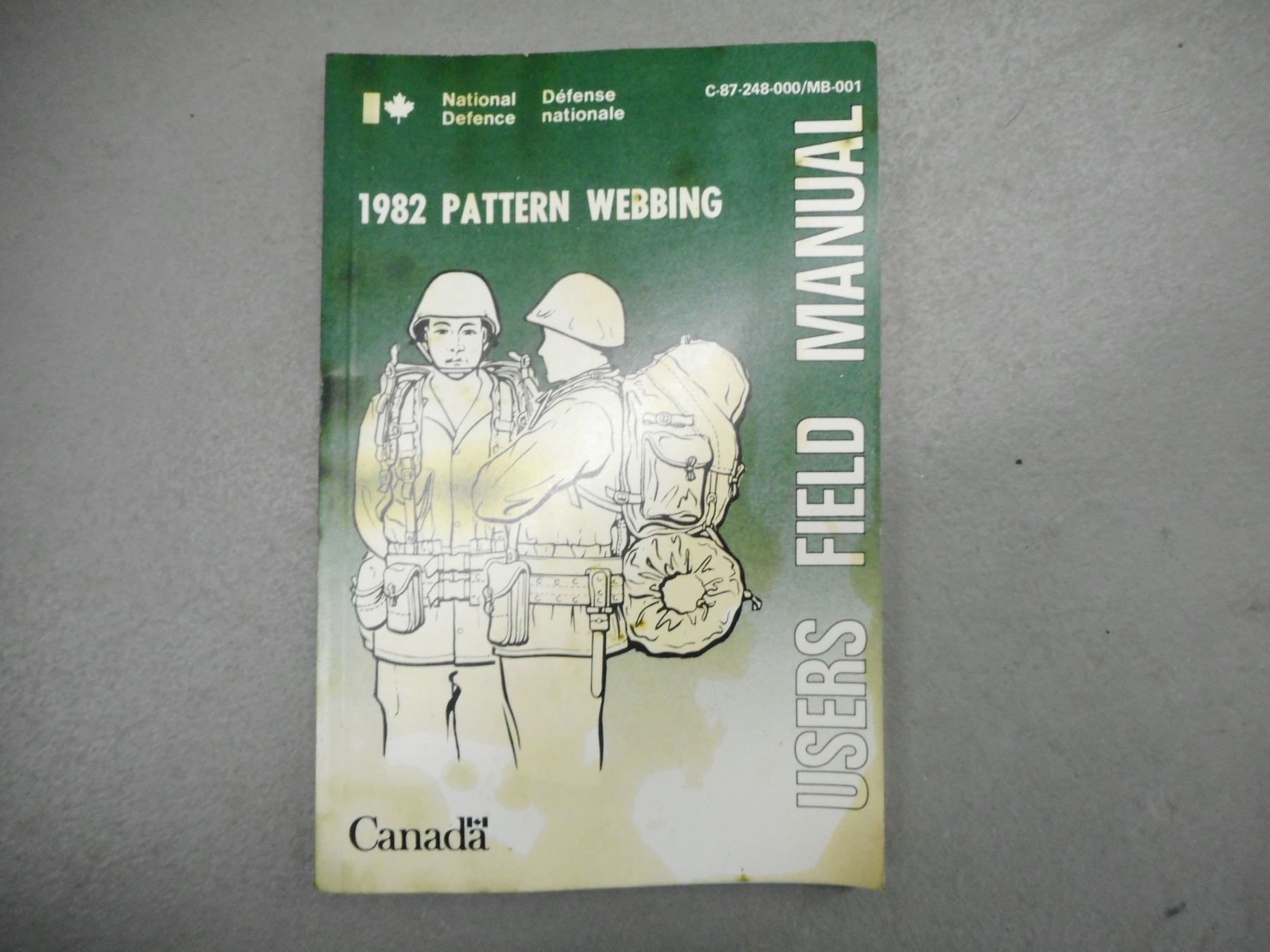 CANADIAN MILITARY 82 PATTERN RUCKSACK - Switzer's Auction & Appraisal ...