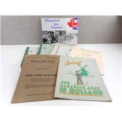MILITARY ASSORTED BOOKS