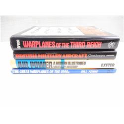ASSORTED MILITARY AIRCRAFT BOOKS