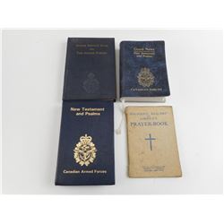 CANADIAN MILITARY PRAYER BOOKS