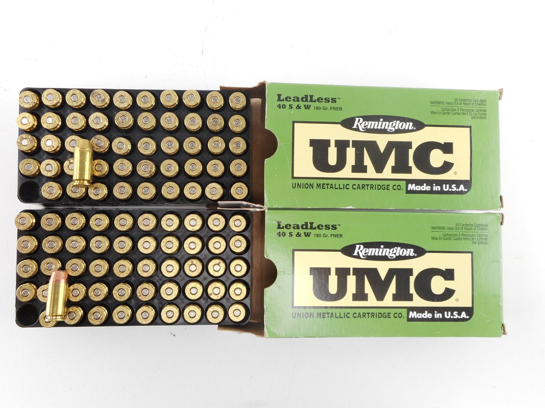 REMINGTON UMC .40 S&W FACTORY RELOADS