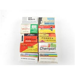 MIXED LOT .22 LR AMMO