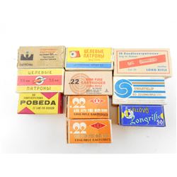 MIXED LOT .22 LR AMMO