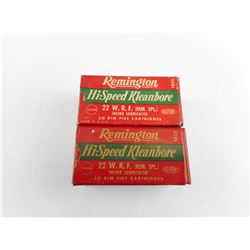 REMINGTON .22 W.R.F. AMMO