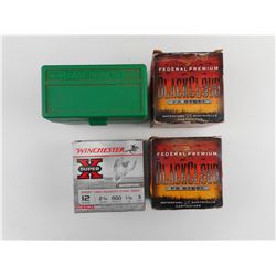 12 GA SHOTSHELLS, .30-06 AMMO, BRASS CASES