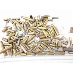 AMMO ASSORTED LOT, BRASS CASES