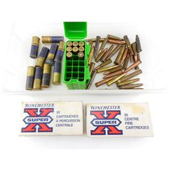 7.62 X 39, 30-30 WIN AMMO, 12 GA SHOTSHELL, .303, ETC, ASSORTED AMMO