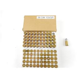 ASSORTED 38 S&W RELOADS