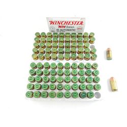 45 AUTOMATIC RELOADED AMMO