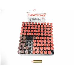 44 REM MAGNUM RELOADED AMMO