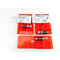 LEE RELOADING CRIMP DIES, 45 ACP/.45 AUTO RIM/45 WIN MAG., 223, .308
