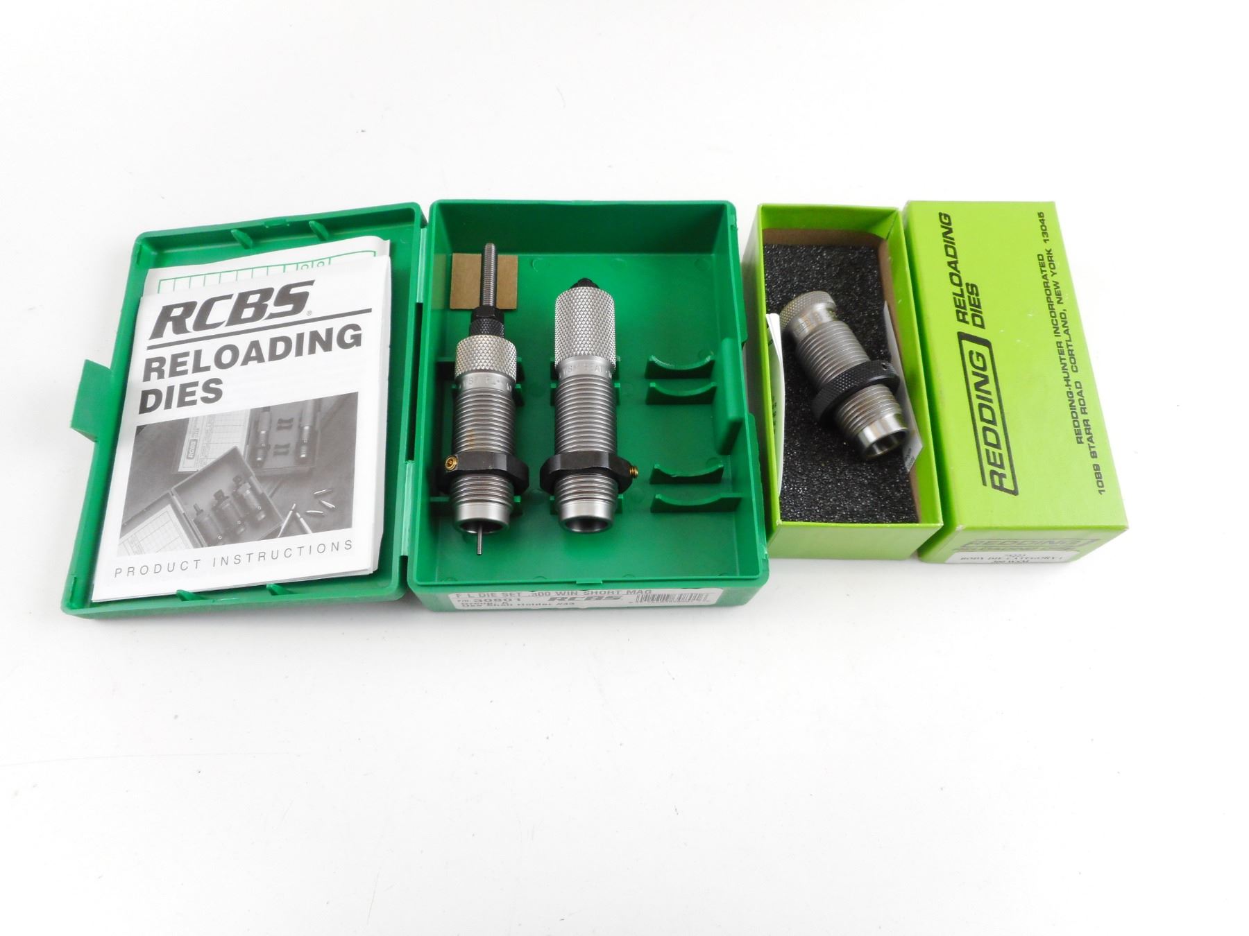RCBS .300 WIN SHORT MAG RELOADING DIES, REDDING 300 WSM BODY DIE