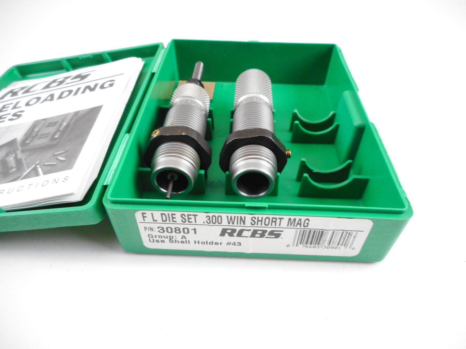 RCBS .300 WIN SHORT MAG RELOADING DIES, REDDING 300 WSM BODY DIE