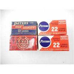 PETER'S .22 LONG RIFLE AMMO