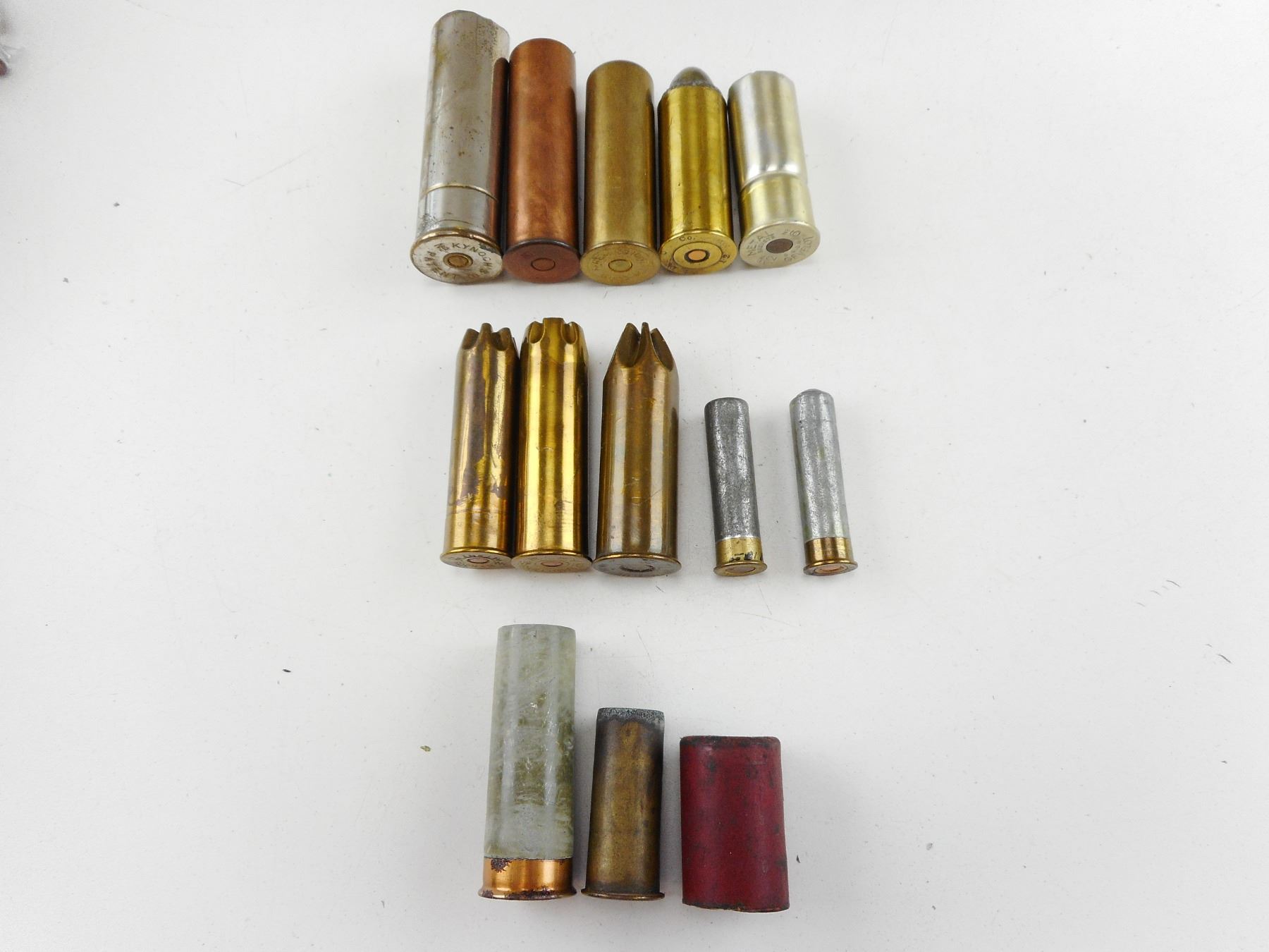 Metal Shells SHOTGUN SHELLS ASSORTED , INCLUDING METAL AND BRASS