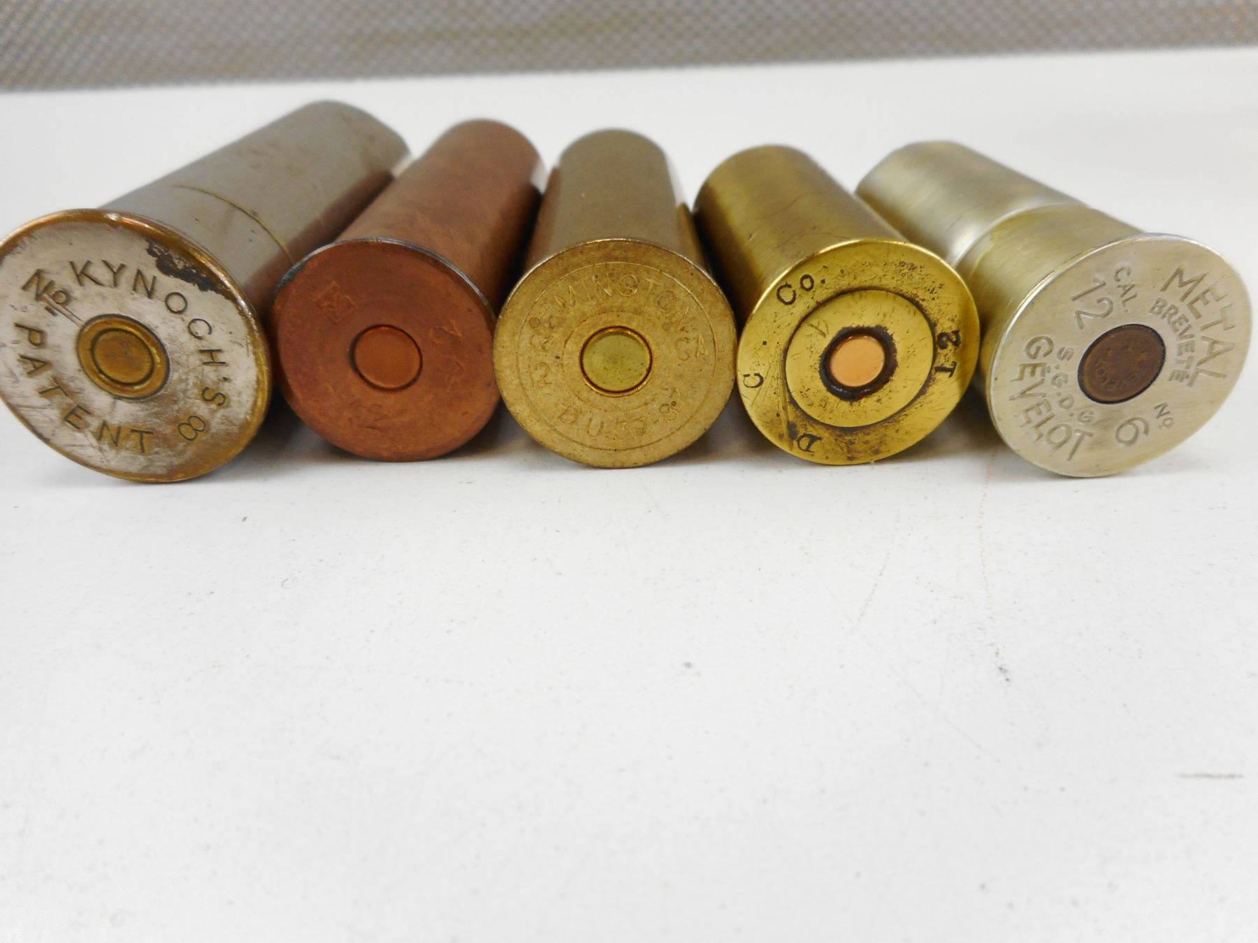 Metal Shells SHOTGUN SHELLS ASSORTED , INCLUDING METAL AND BRASS