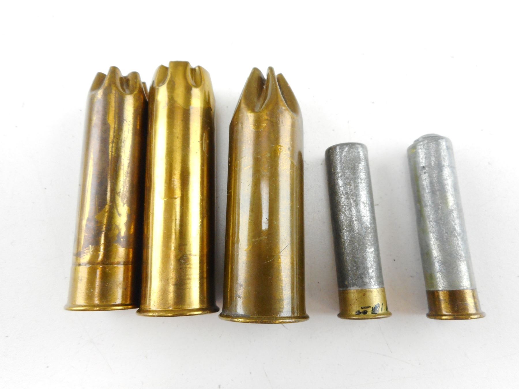 Metal Shells SHOTGUN SHELLS ASSORTED , INCLUDING METAL AND BRASS - Switzer's Auction ...