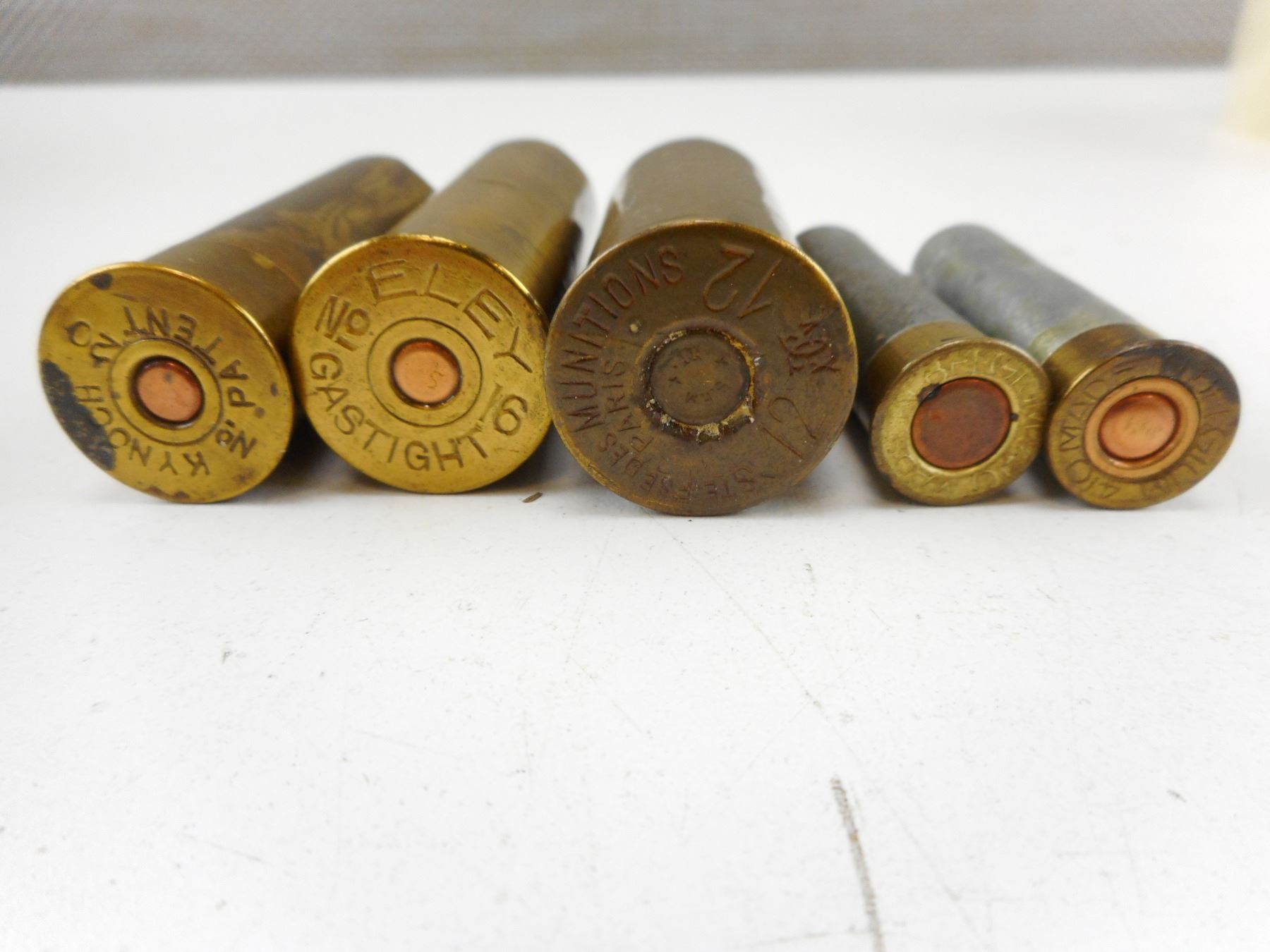 Metal Shells SHOTGUN SHELLS ASSORTED , INCLUDING METAL AND BRASS - Switzer's Auction ...