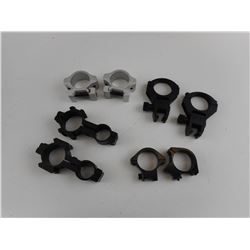 ASSORTED SCOPE RINGS
