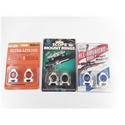 SCOPE MOUNTS ASSORTED