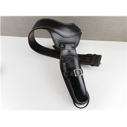 LEATHER HOLSTER AND BELT