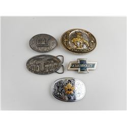 ASSORTED BELT BUCKLES