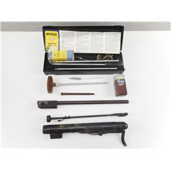 STAG GUN CLEANING KIT, CLEANING PATCHES, CLEANING TOOLS, PELLET GUN PARTS