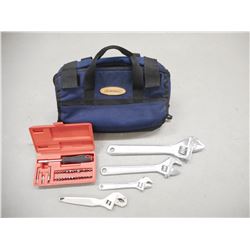 ASSORTED TOOLS AND TOOL BAG