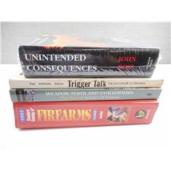 ASSORTED GUN TYPE BOOKS