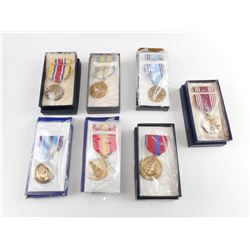 U.S. MILITARY MEDAL IN BOXES