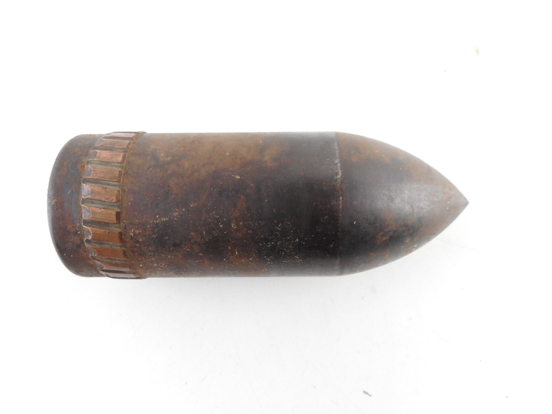 MILTARY FIRED 25 PDR AP-T- SHELL