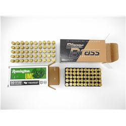 ASSORTED 9MM LUGER AMMO