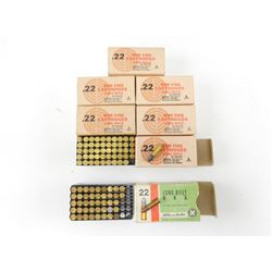 ASSORTED .22 LONG RIFLE AMMO