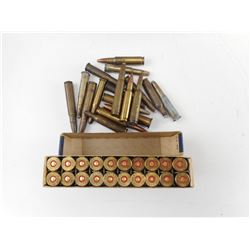 303 BRITISH, 8MM, 30-30, 308 WIN 6.5X55, ASSORTED AMMO