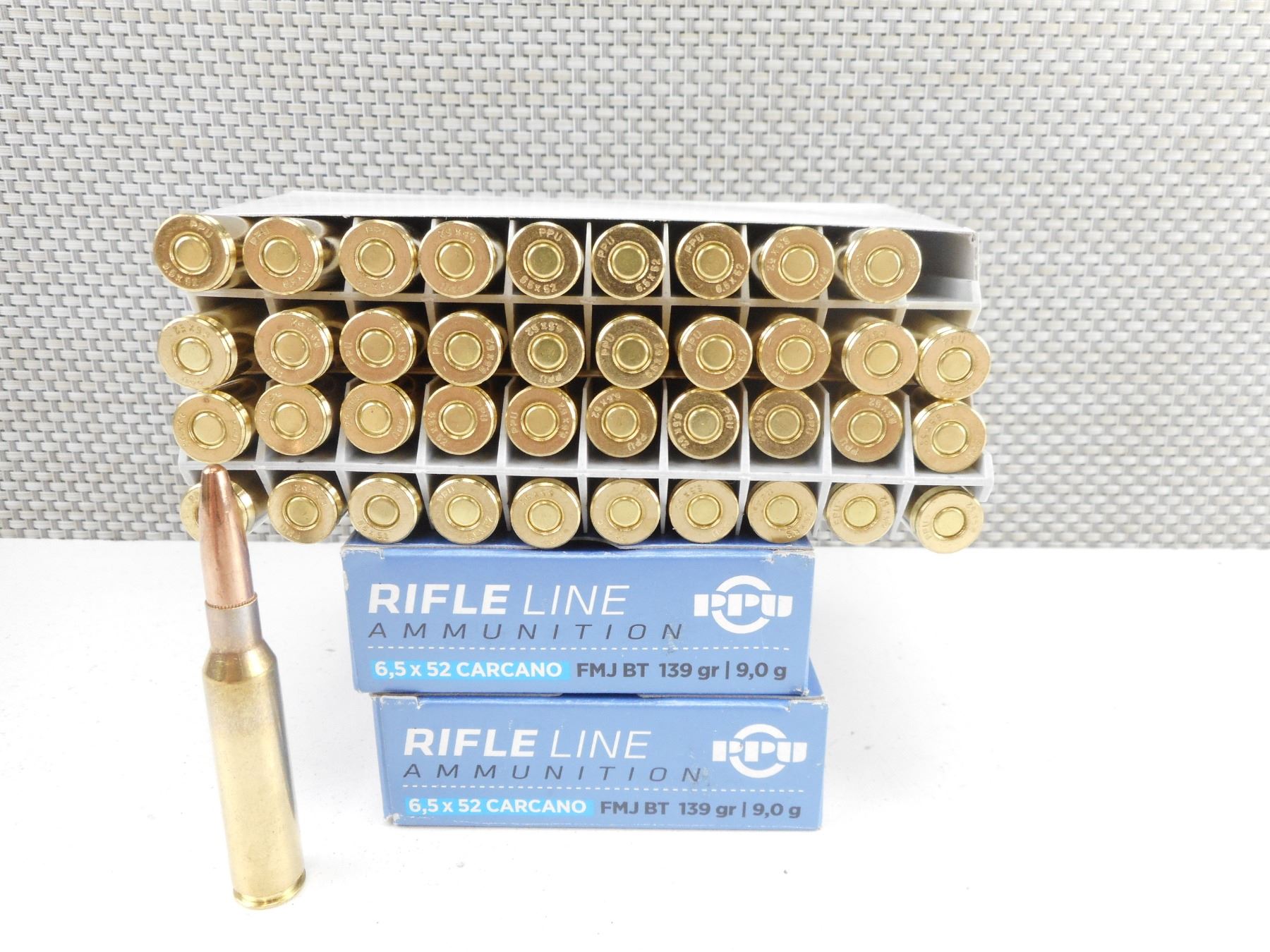 PPU 6 5 X 52 CARCANO AMMO ppu-6-5-x-52-carcano-ammo
