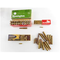 243 WIN AMMO, 32 W.S AMMO, 22 LONG RIFLE, 308 WIN AMMO