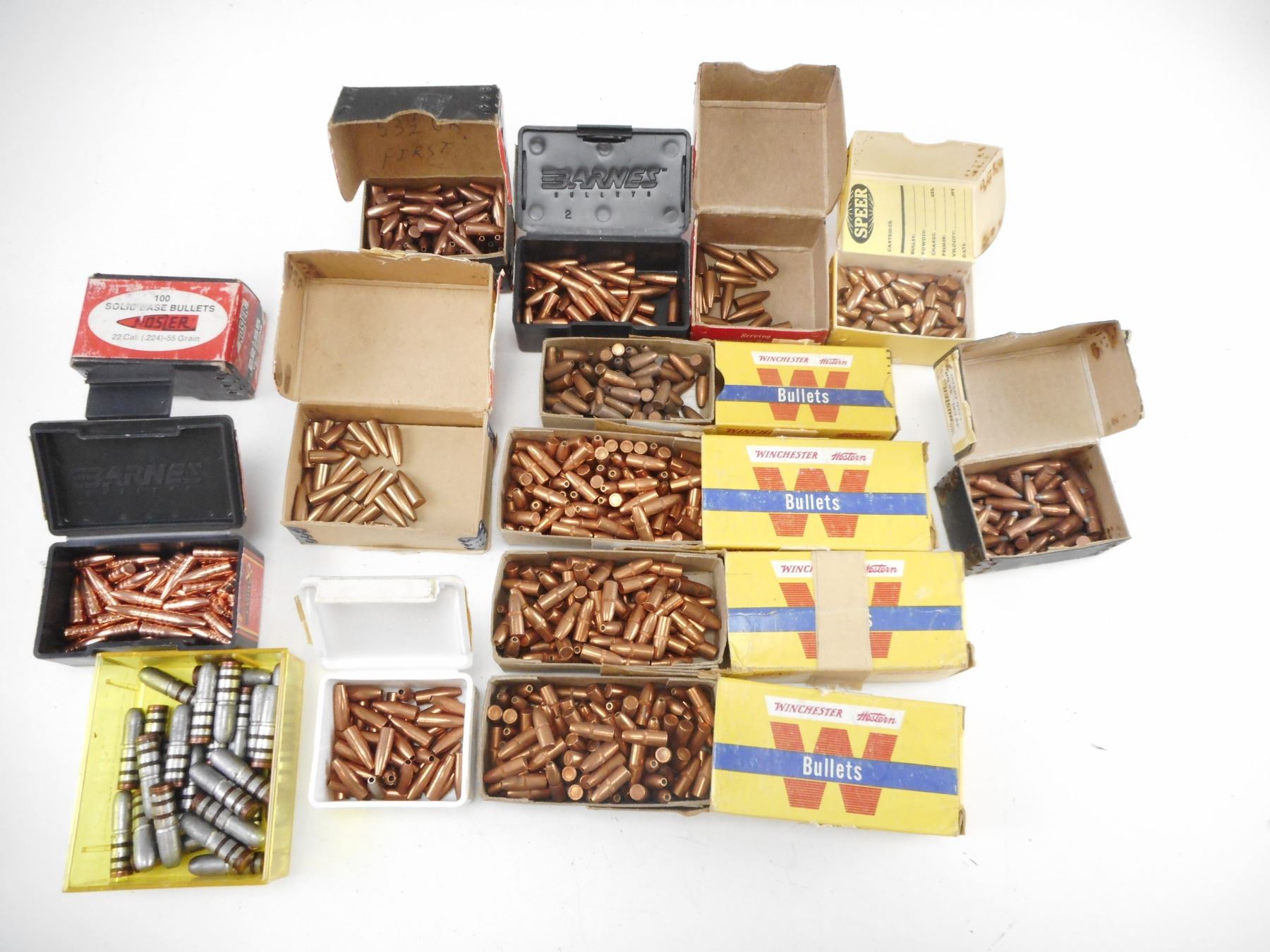 22 CAL ASSORTED BULLETS - Switzer's Auction & Appraisal Service