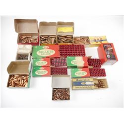 BULLETS ASSORTED CALS, INCLUDING 45, 243 WIN, .257, .224