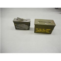 METAL AMMO TINS