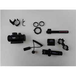 RED DOT, LASER AND BIPOD