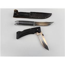 ASSORTED HUNTGIN TYPE KNIVES