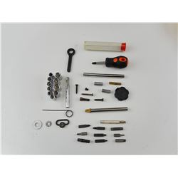 GUNSMITH TOOLS/ASSORTED PARTS