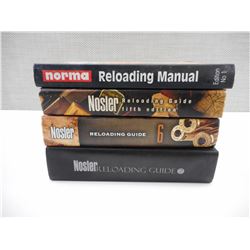 ASSORTED RELOADING BOOKS