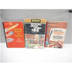 SPEER RELOADING MANUALS