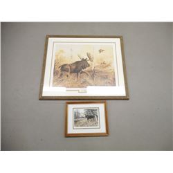 FRAMED MOOSE PRINTS