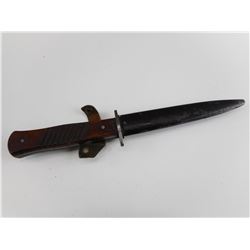 GERMAN BOOT KNIFE WITH SCABBARD