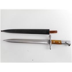 SWISS K-31 BAYONET WITH SCABBARD