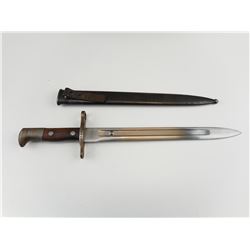 SWISS 1889 BAYONET WITH SCABBARD